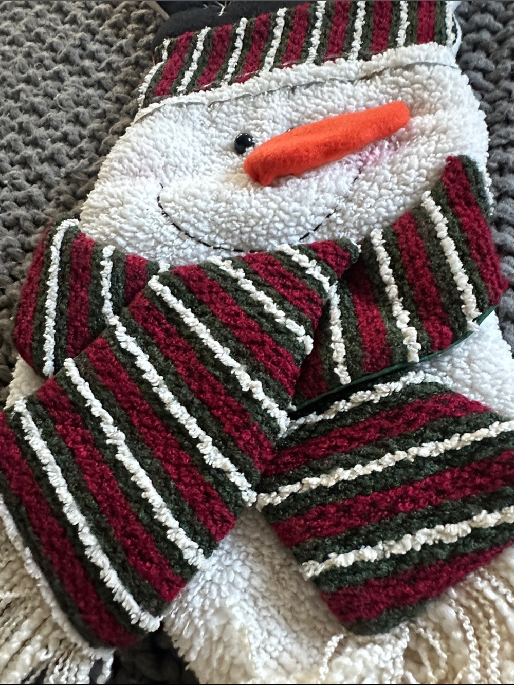 Snowman Christmas Stocking - Picture 3 of 6